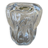 Val Saint Lambert: crystal vase stamped around 1960