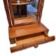 Vintage French Wooden Table Mirror, mid-century