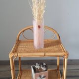 Rattan shelf