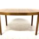 Scandinavian walnut dining table, Skaraborgs Möbelindustri, Sweden, 1960