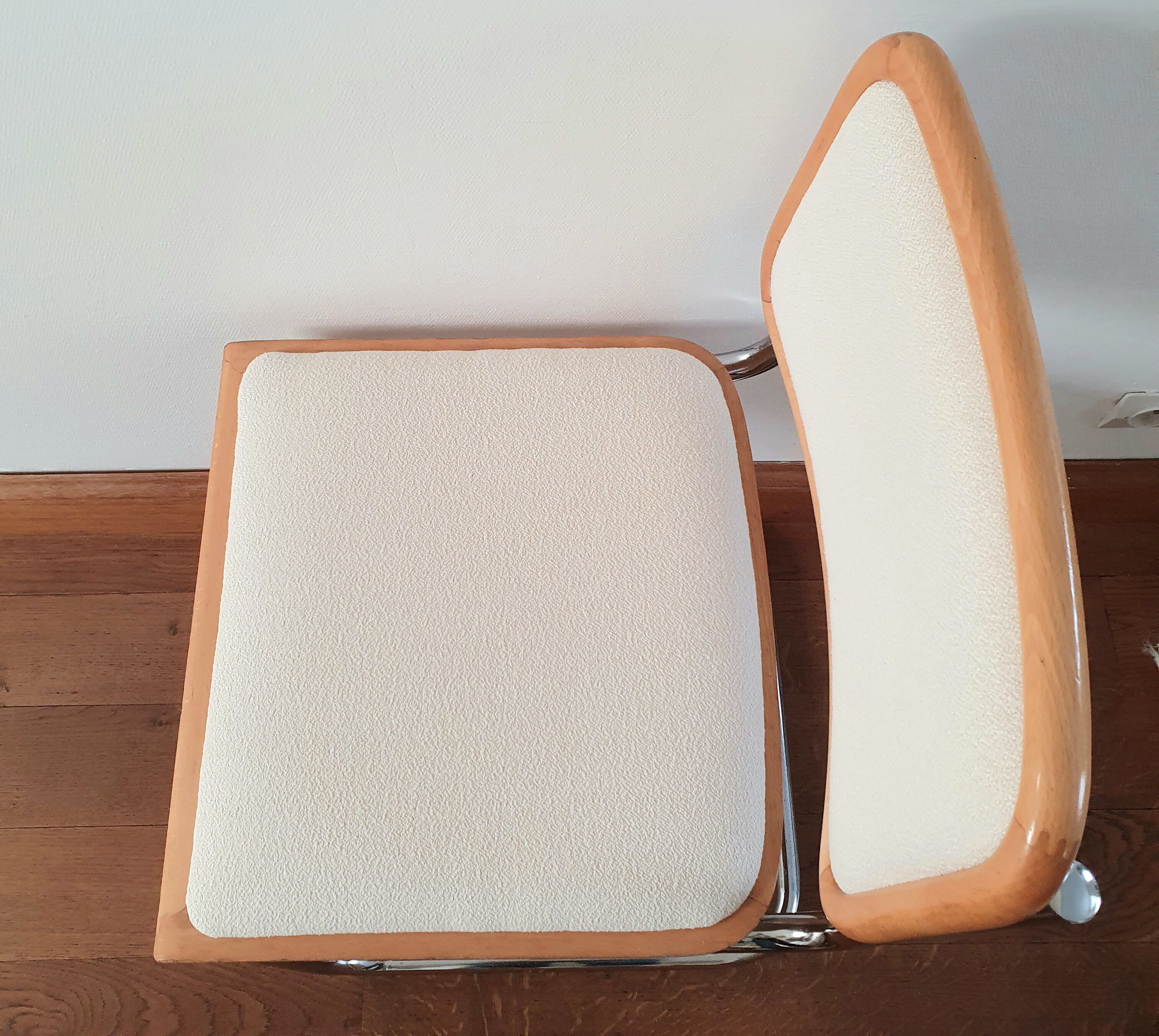 Chair b32 Marcel Breuer in fabric thin buckle fabric