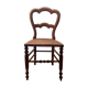 Chaise bois et cannage