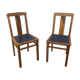 Lot de 2 chaises bistrot art déco