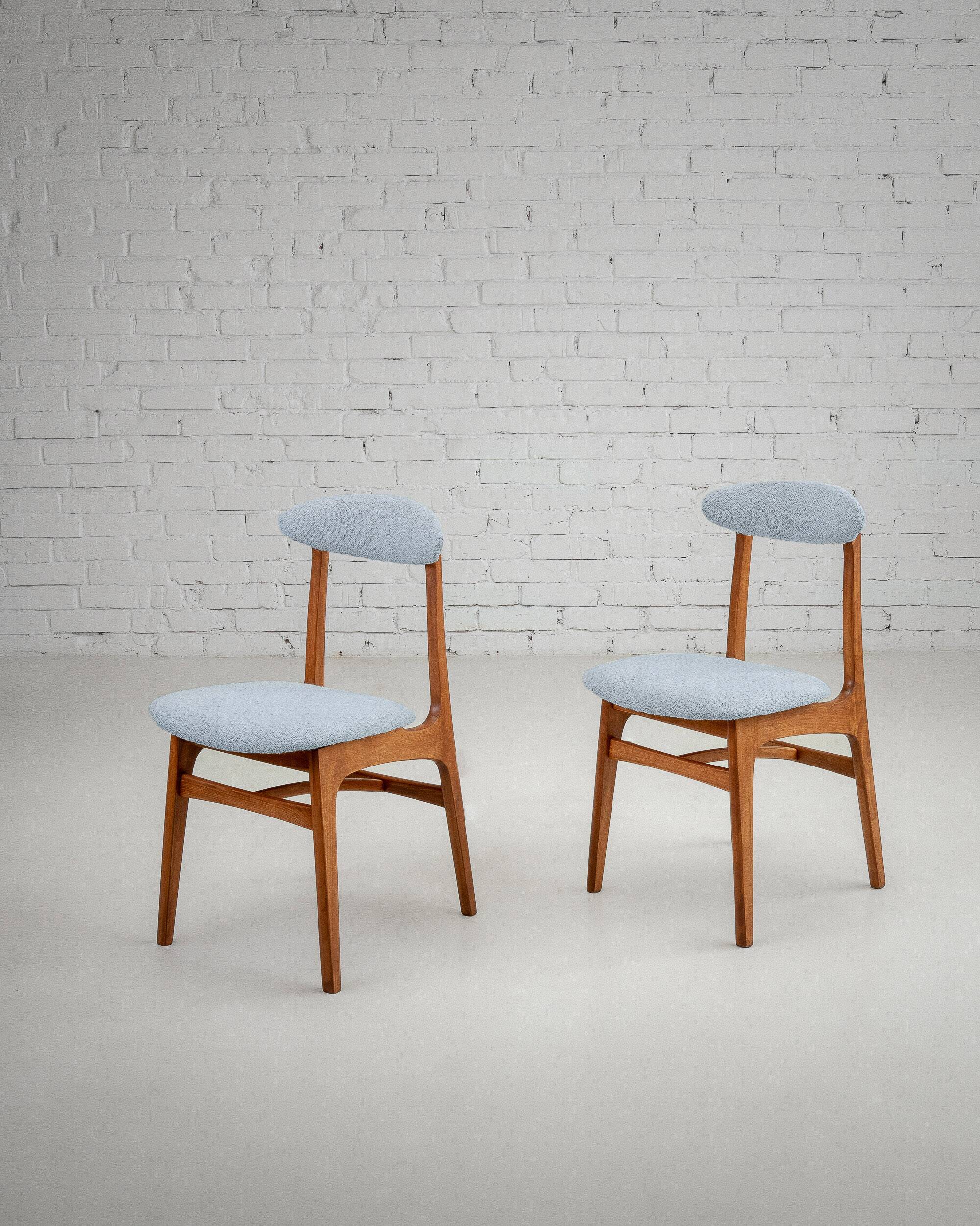 Chaise de salle à manger vintage par Hałas, restaurée