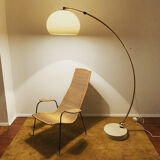 Mid-century modern arc floor lamp