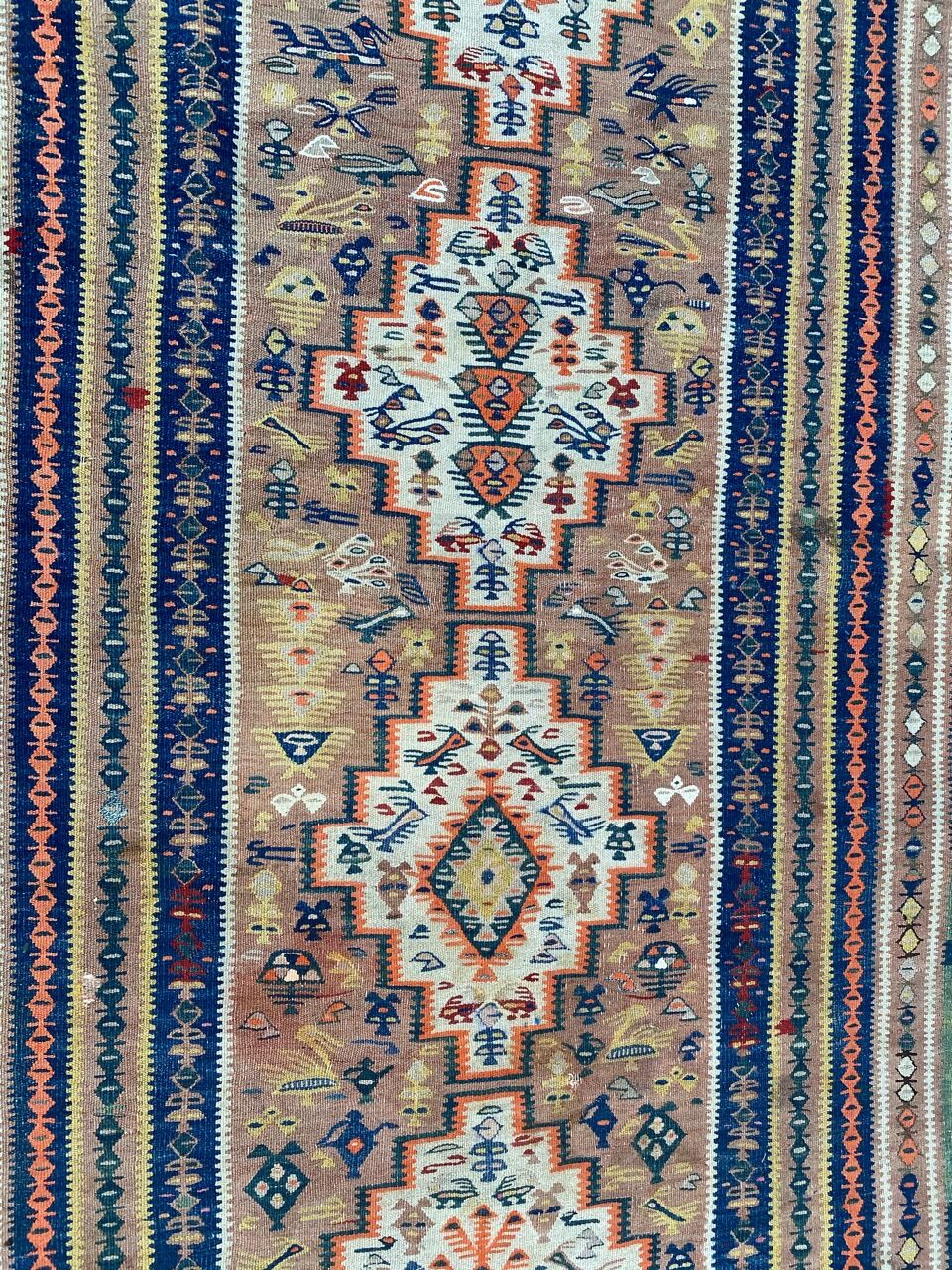Persian Kilim Senneh corridor 119x502 cm