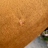 Golden velvet toad sofa