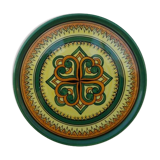 Underside or flat Quimper Henriot geometric