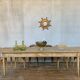 Table de ferme patine d'origine 278 cm