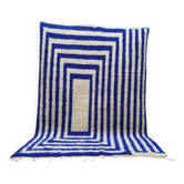 Tapis Beni Ouraine fait main artisanale traditionnelle taille 200/300 cm