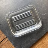 Beurrier Pyrex rouge