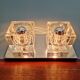 Applique murale double Ice Cube, Peill & Putzler, 1970