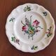 4 assiettes plates "Réverbère fin" KG Lunéville