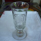 Glass with absinthe