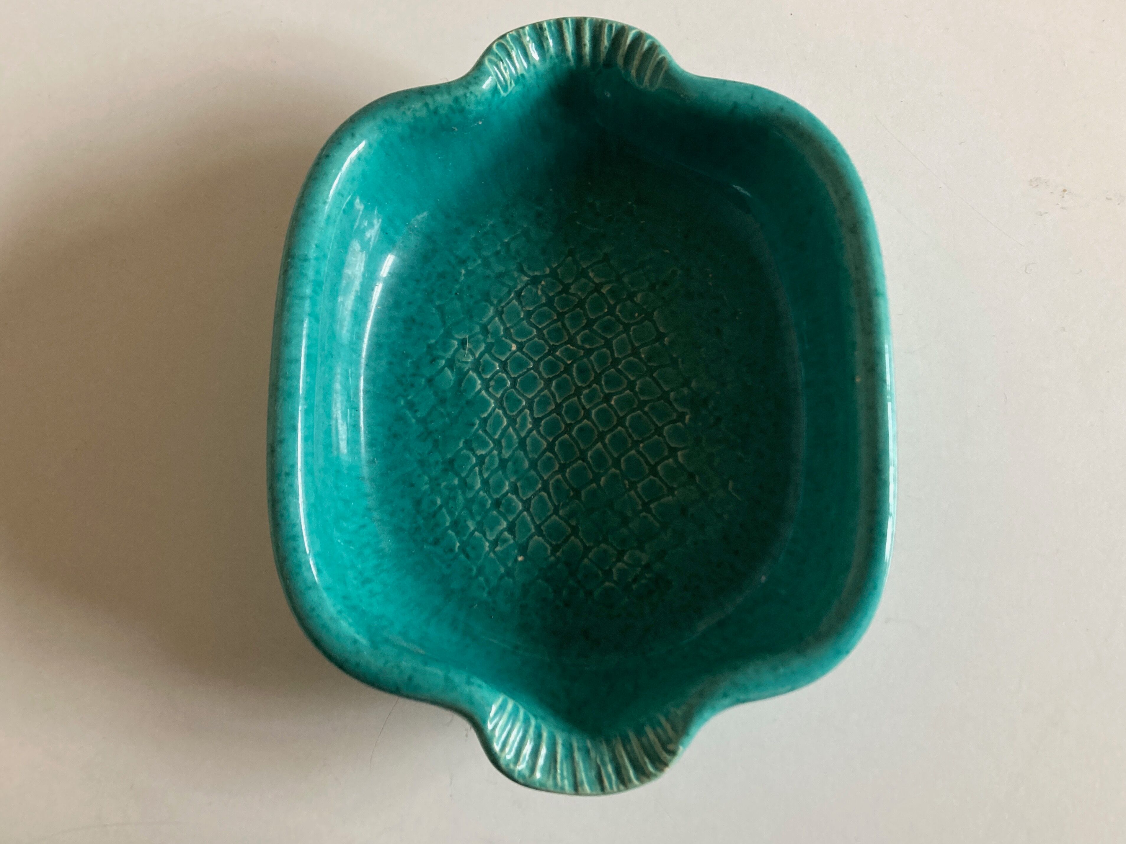 Empty ceramic fish pocket Vallauris 1960