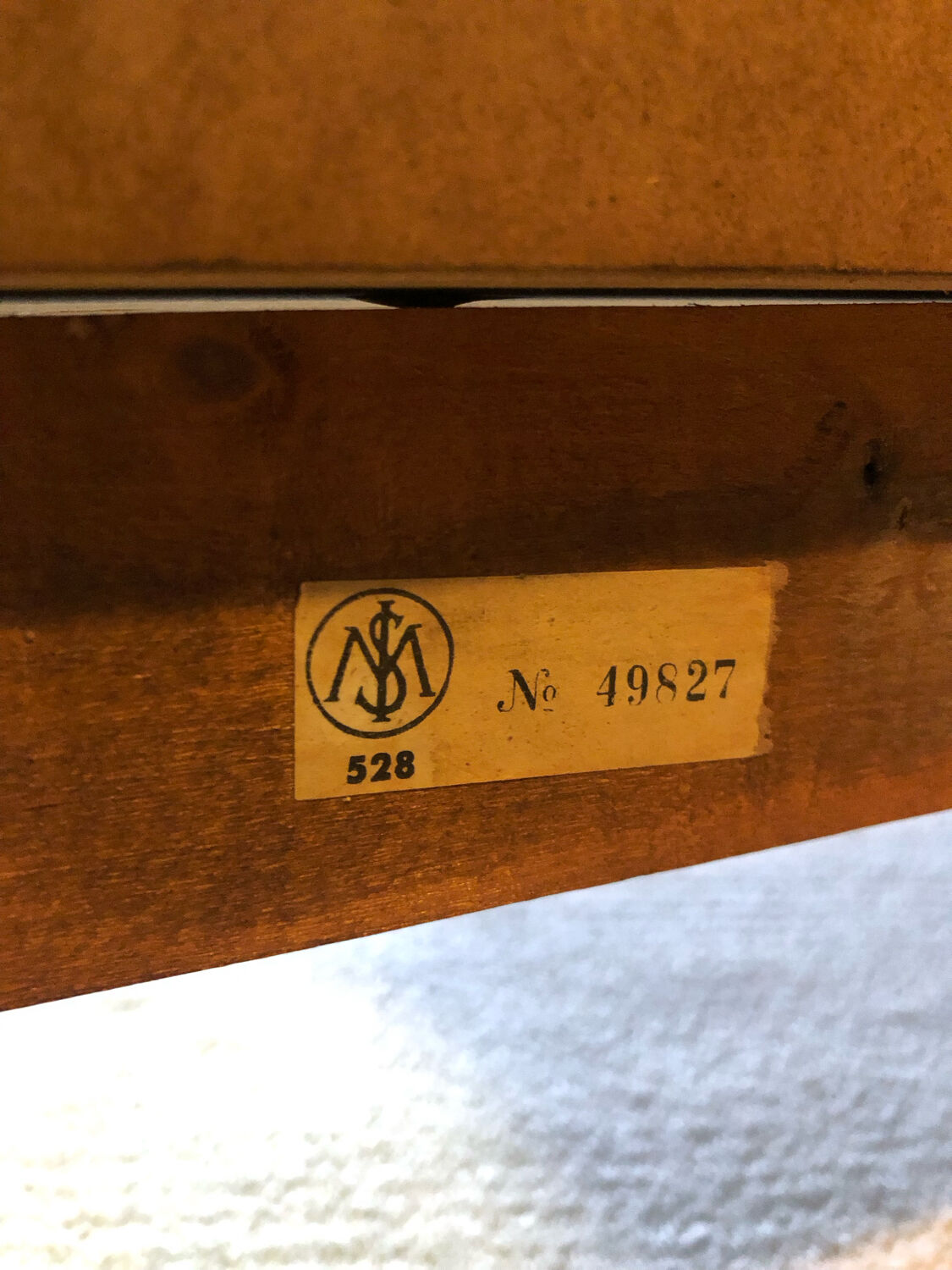 Cylinder secretary by Egon Ostergaard for MSI circa 1960