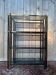 1970s Design Shelf – Tubular Brass Frame and Smoked Glass