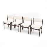 Vintage teak chairs by Poul Volther for Frem Rojle, 1960s, set of 4.