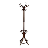 Vintage style Baumann parrot coat rack