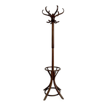 Vintage style Baumann parrot coat rack