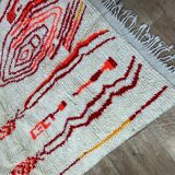 Handmade moroccan berber rug 250 x 147 cm