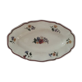 Ravier flowered Sarreguemines "Agreste".