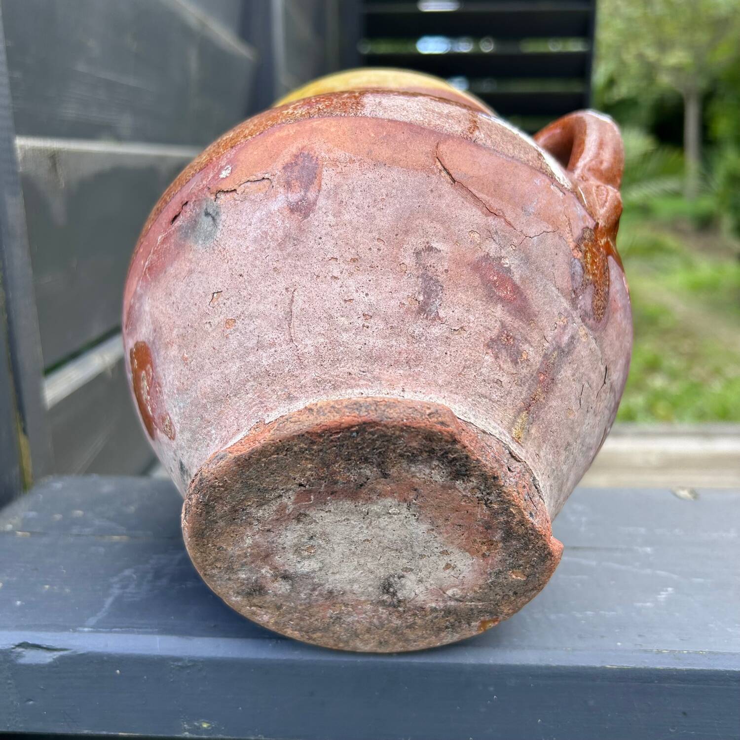 Antique terracotta jar