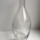 Carafe à vin en cristal en verre gravé début XXème