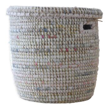 Bohemian laundry basket