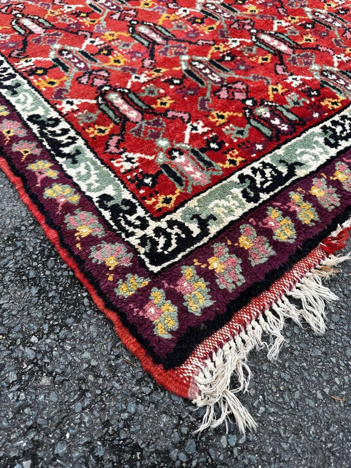 Handmade Tunisian rug