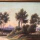 Landscape painting of Tuscany Italy