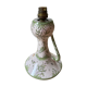 Pied de lampe en faïence de Samadet XVIIIème verte - luminaire ancien monté sur une cruche / jarre