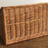 Old bakery basket, woven wicker basket