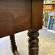 Table bureau noyer massif