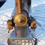 Locomotive copper red