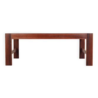 Rosewood bench, Danish design, 1970s, production: Denmark