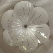 Set of 4 vintage Sèvres Primavera crystal stemware