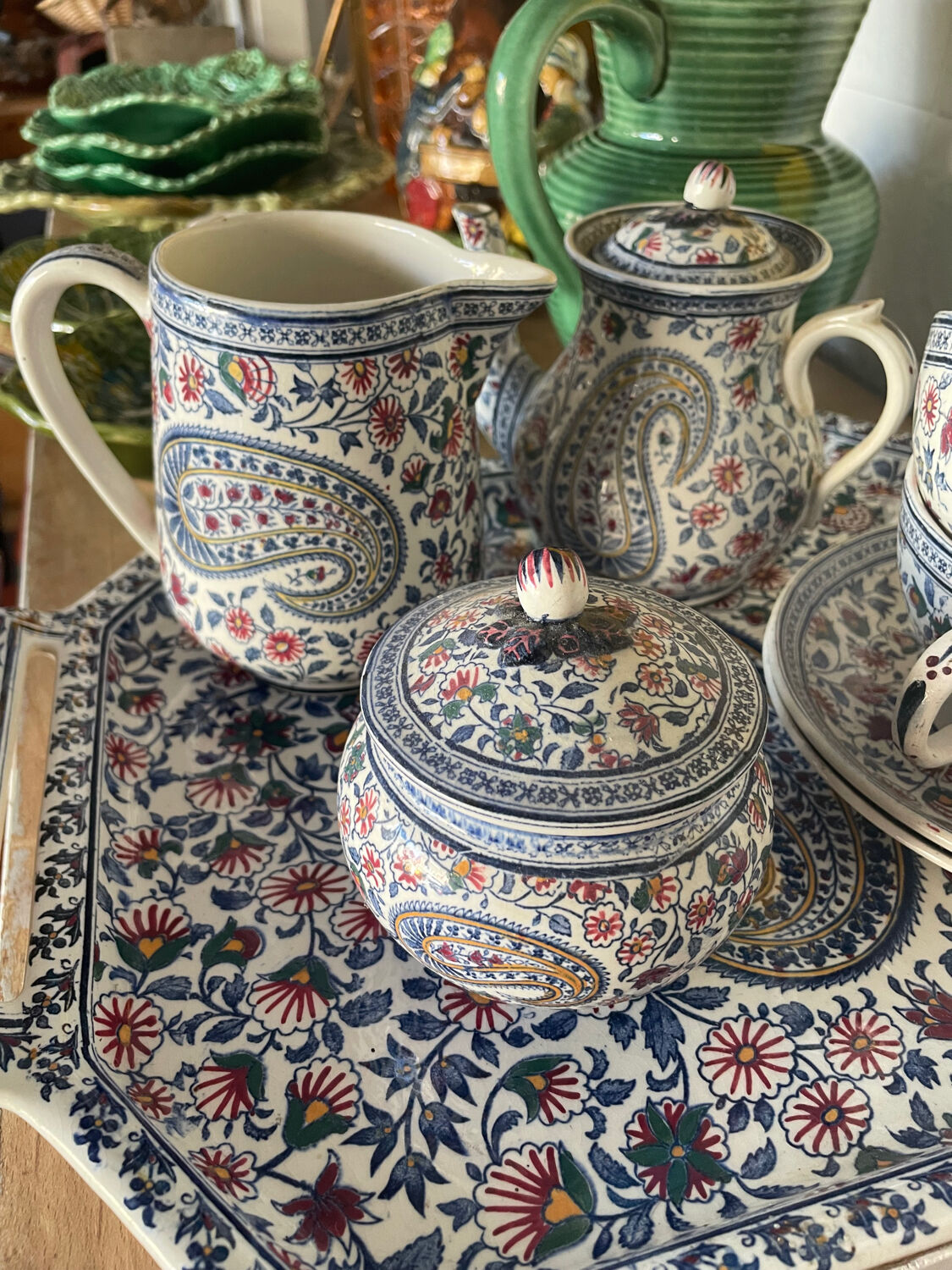 Coffee tea set - 8 pieces GIEN
