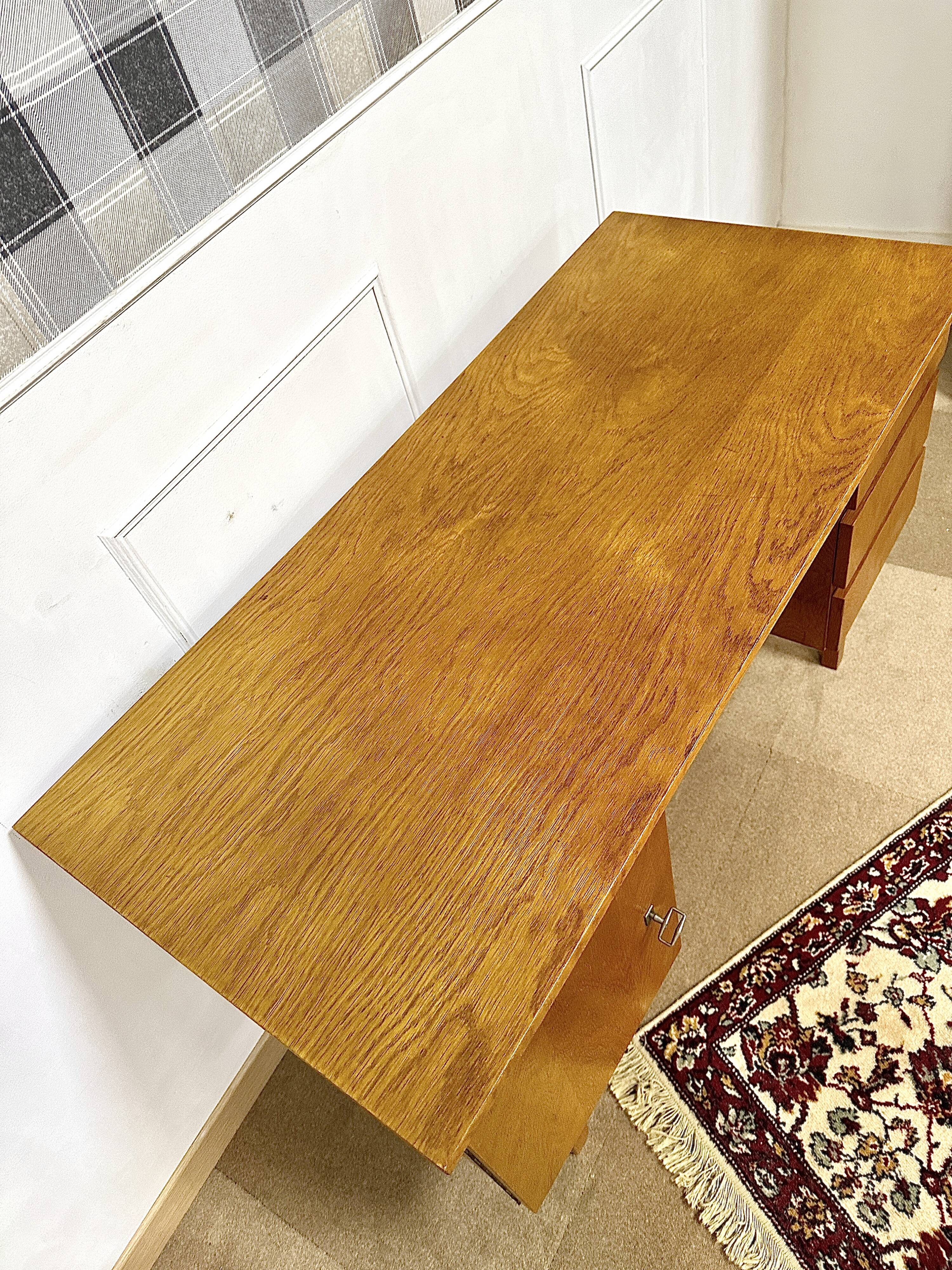 Scandinavian-style vintage desk