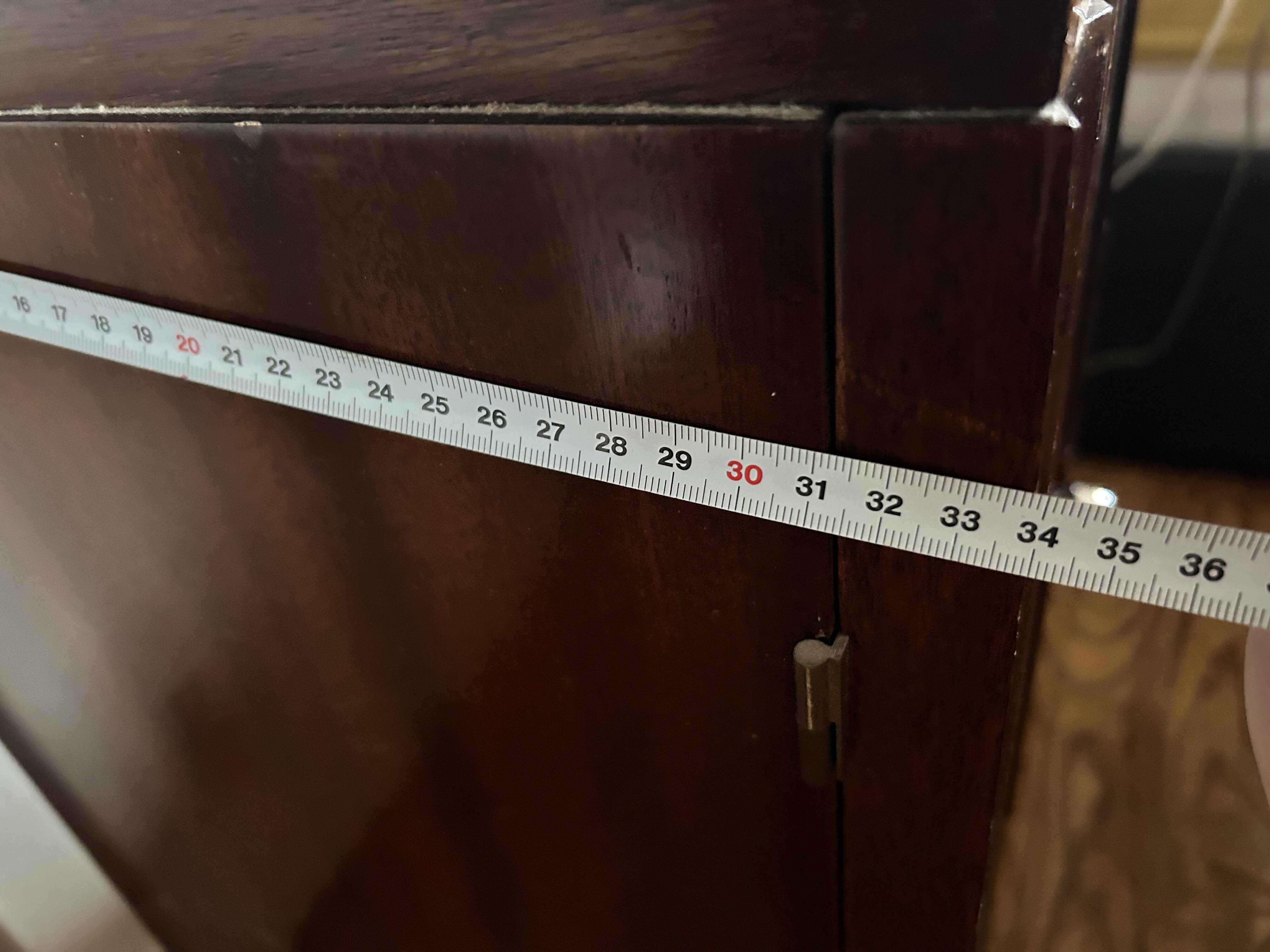 pair of art deco bedside tables