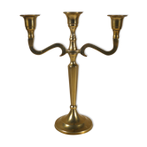 Golden metal chandelier