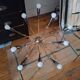 Sputnik chandelier model spider. 1960