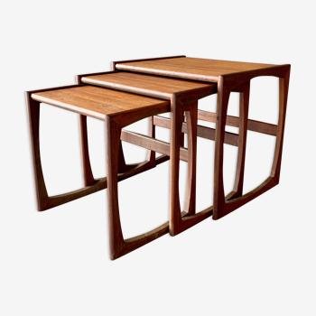 English trundle tables, Quadrille model by G-Plan