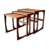 English trundle tables, Quadrille model by G-Plan