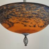 Noverdy France Art Deco Pendant Light