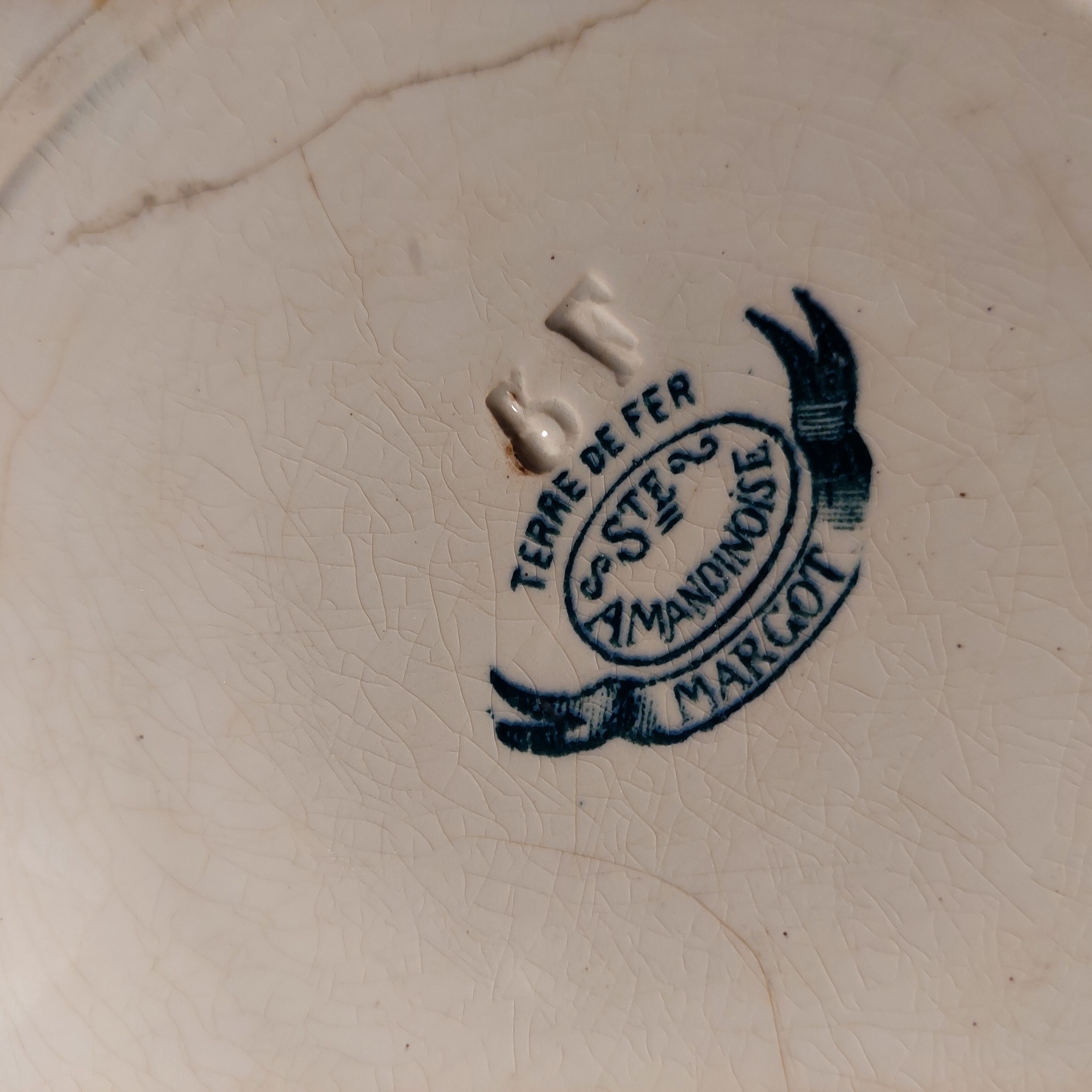 Set of 3 iron earth plates