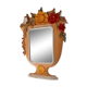 Atypical vintage Italian mirror 60s/70s 34*25