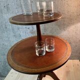 silent servant leather and mahogany