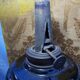 Paire de lampes pétrole en verre époque Napoleon III XIXème