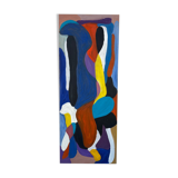 Painting abstract composition XXth
